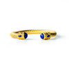 Cuff - Cable cuff in Lapis Lazuli