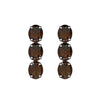 Earrings - Smoky Quartz Trio