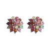 Earrings - Tourmaline Cluster