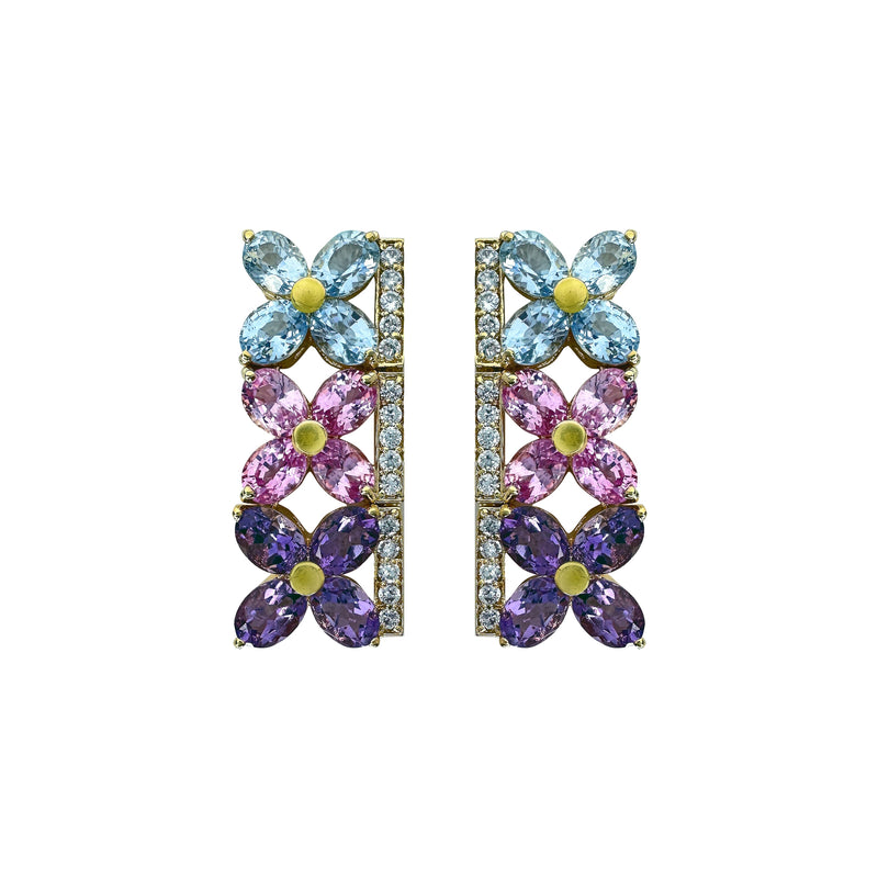 Earrings - Floral Medley