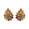 Earrings - Tourmaline Pear Cluster