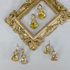 Earrings - Citrine Trio