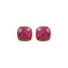 Earrings - Amie Ruby Stud