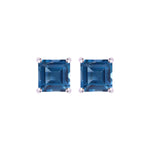 Earrings - London Blue Topaz Square Studs