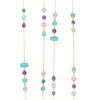 Necklace - Amethyst, Aqua Chalcedony, Turquoise & Rose Quartz