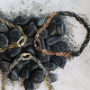 Necklace - Eternal Link with Black Clasp