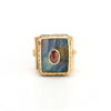 Ring - Solitude -  Shanti in Labradorite Rectangle